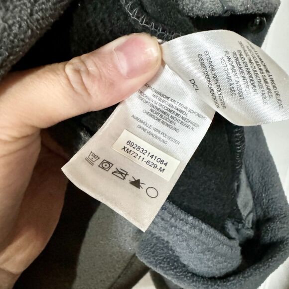 COLUMBIA Jacket Men's M Omni-Heat Reflected Gray Mock Neck Full Zip Long Sleeve - Picture 5 of 6